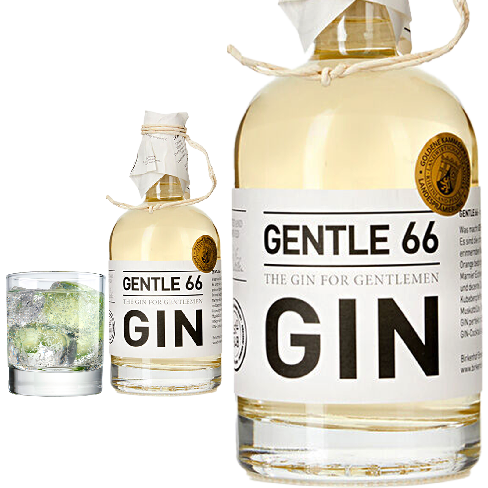 Birkenhof Gentle 66 Gin 45%  0,5l