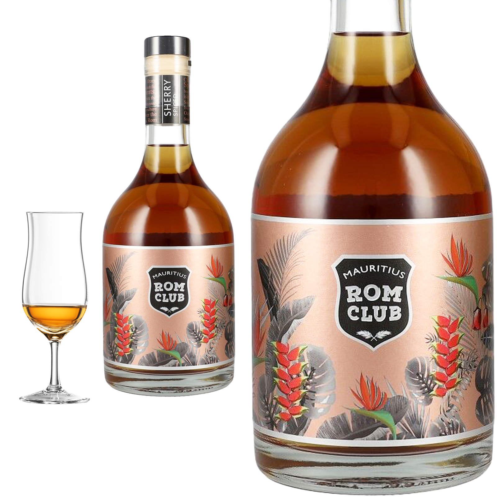 Rom Club Sherry Spiced 0,7 l