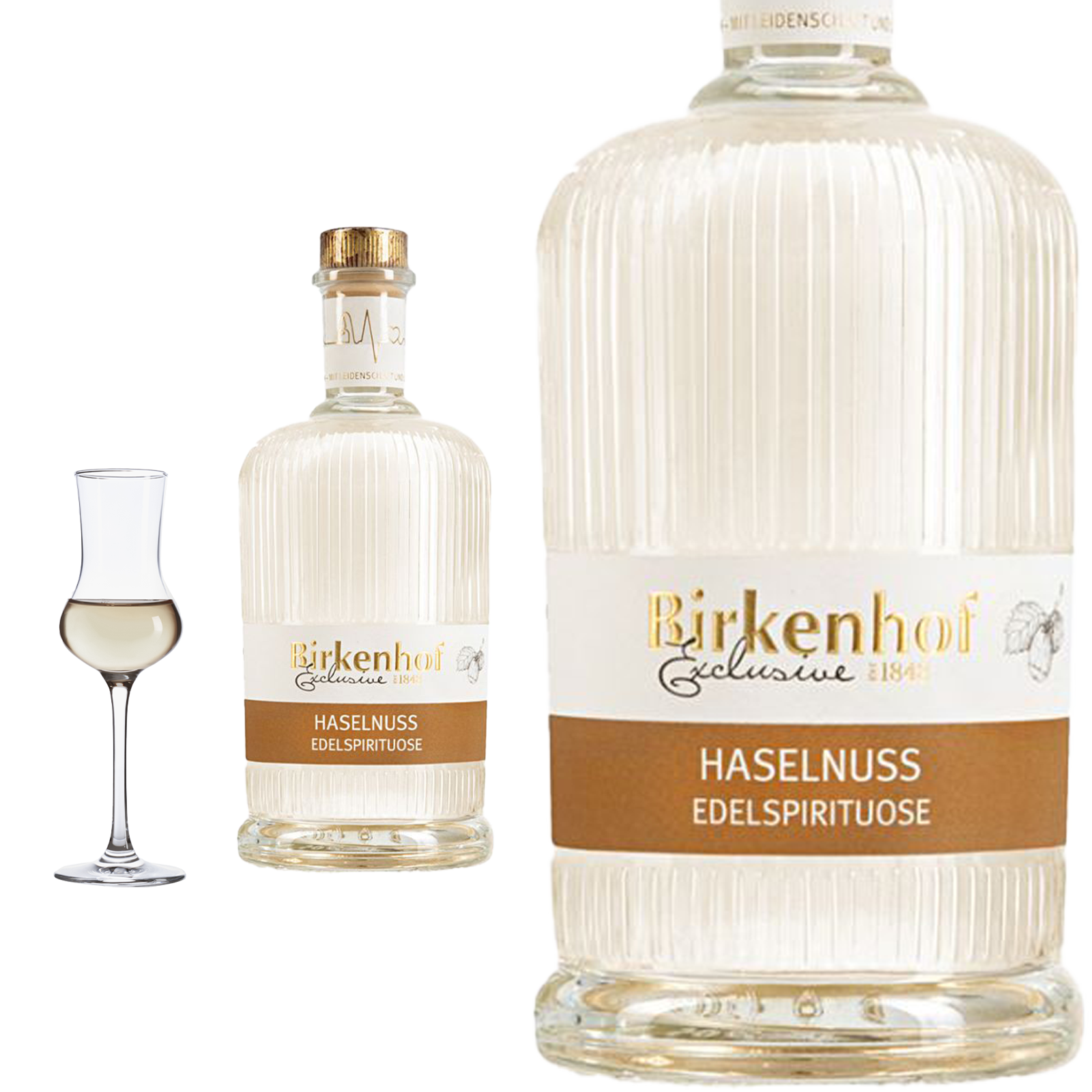 Birkenhof Haselnuss Edelspirituose 40%  0,5l