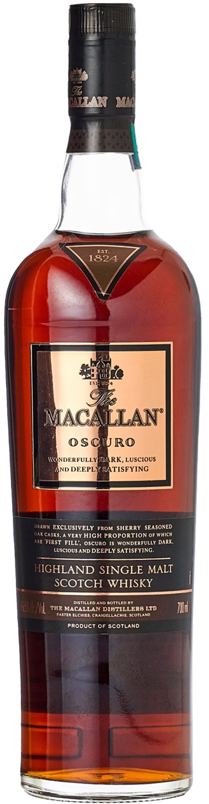 The Macallan Oscuro 1824 0,7 l