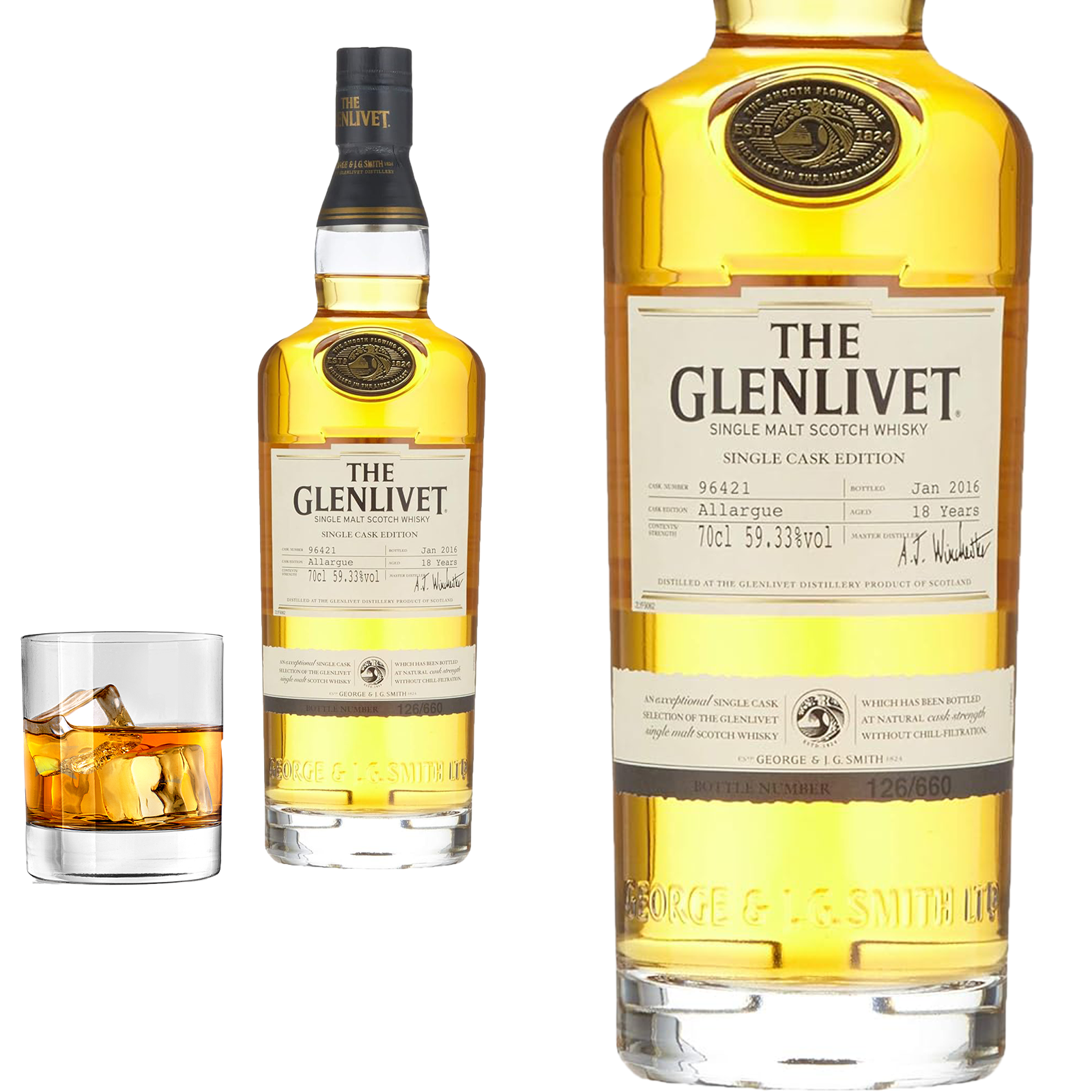 Glenlivet 18 Jahre Allargue 0,7 l