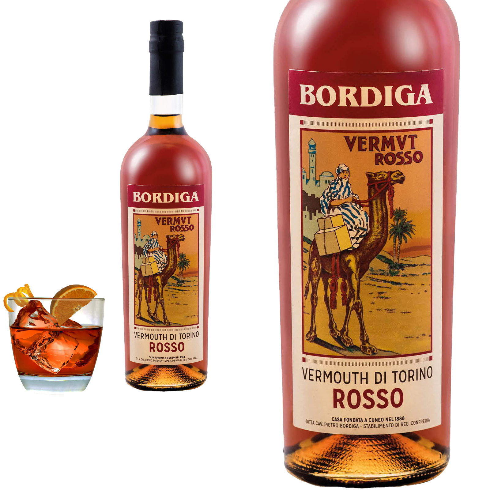 Bordiga Vermut Rosso 0,5l