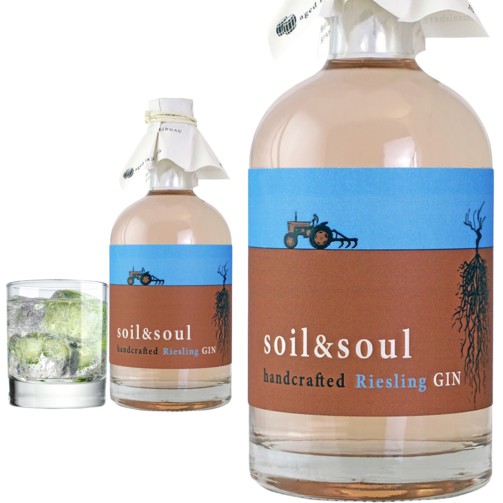 Trenz Soil & Soul handcrafted Riesling GIN 0,5 l