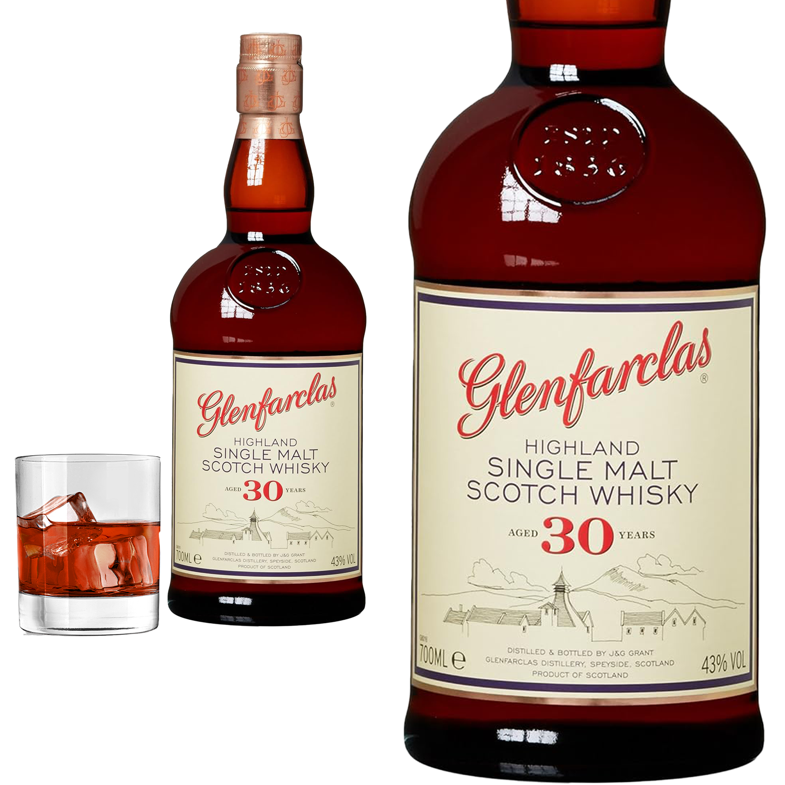 Glenfarclas 30 Jahre Single Malt Whisky Glenfarclas Brennerei