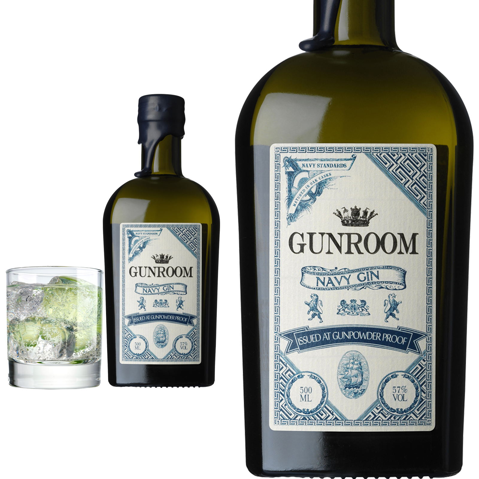 Gunroom Navy Gin 0,5 l