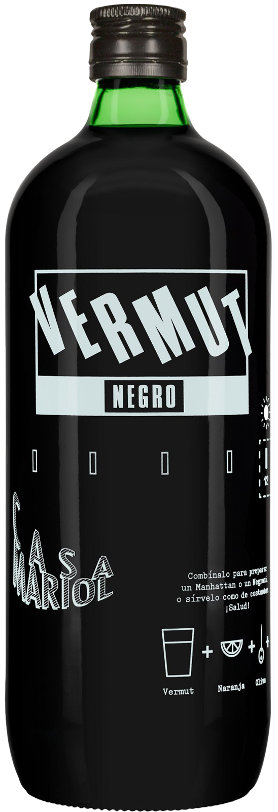 Casa Mariol Vermut Negro 1,0l