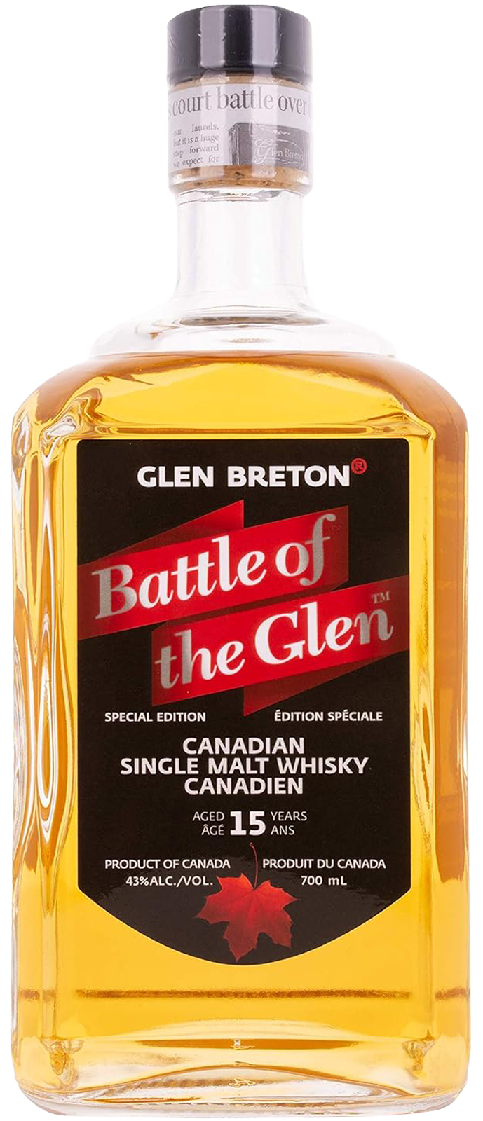 Glen Breton 15 Jahre Battle of the Glen Canadian Whisky