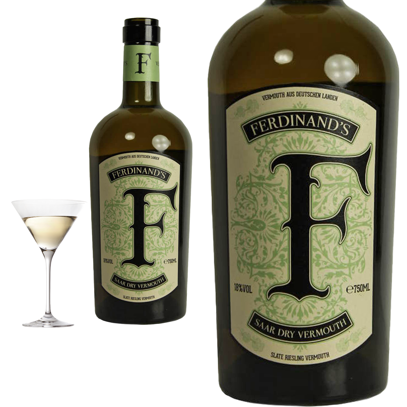 Ferdinand´s Saar dry Vermouth  0,5 l