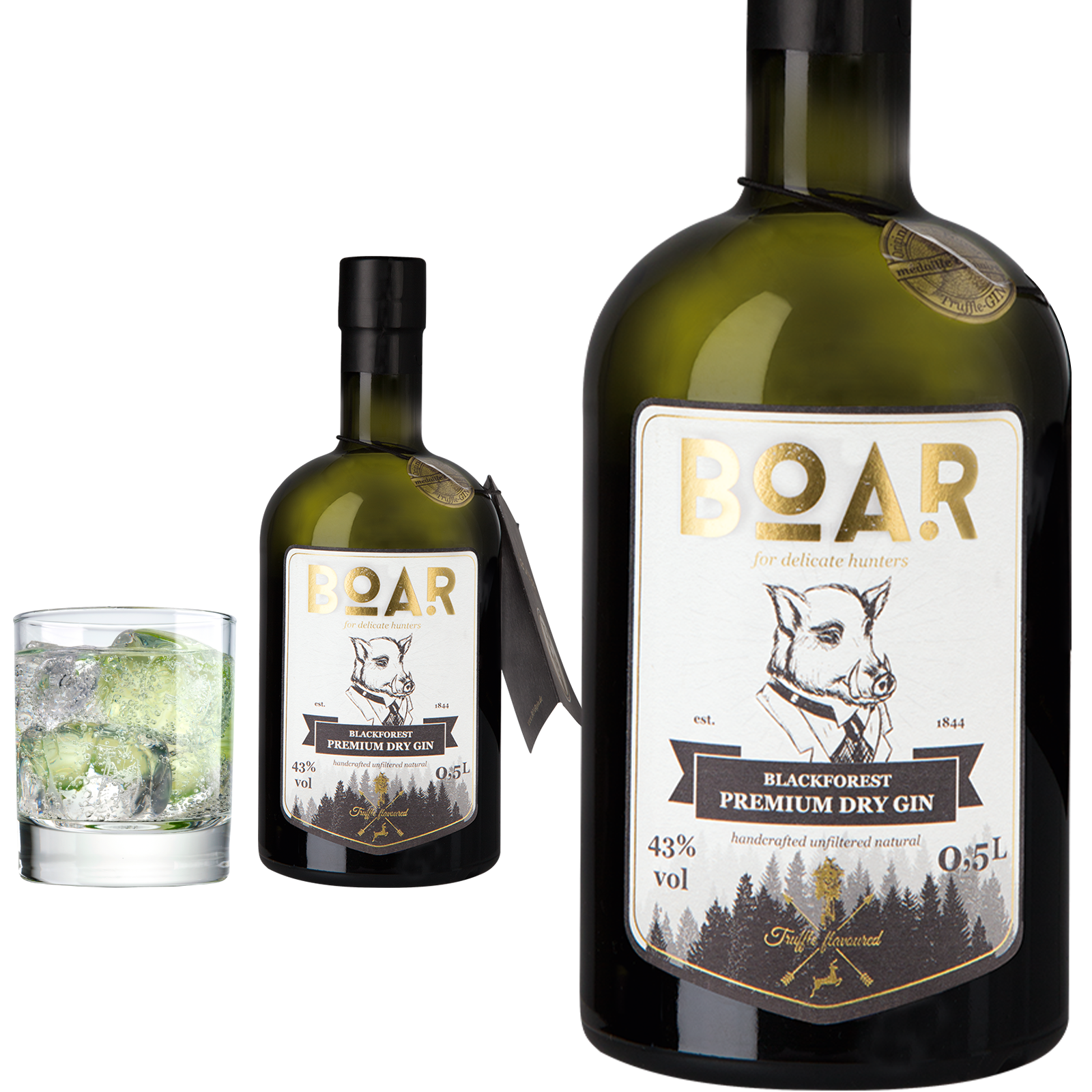 BOAR- Black Forest Dry Gin