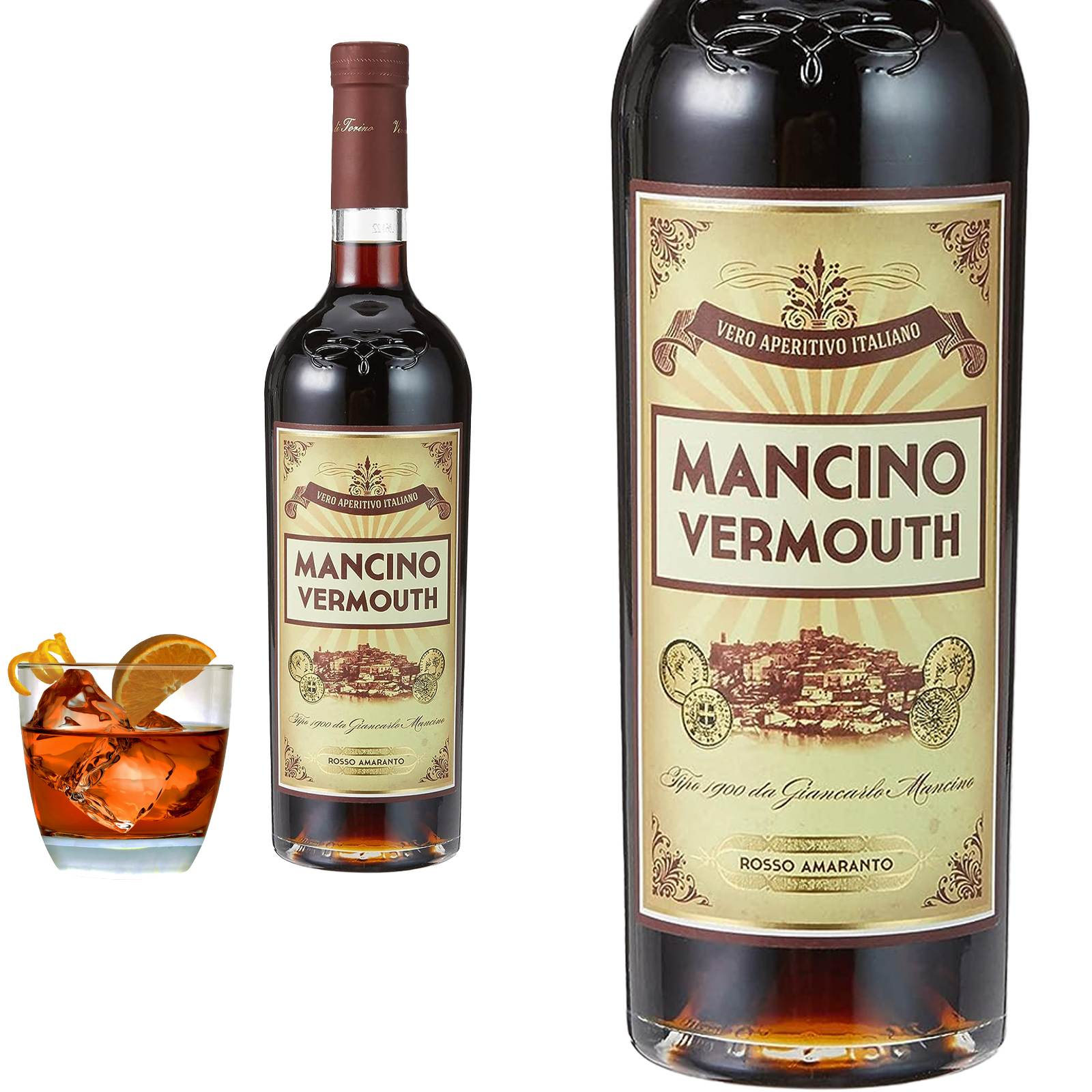 Mancino Vermouth Rosso Amaranto 0,75l