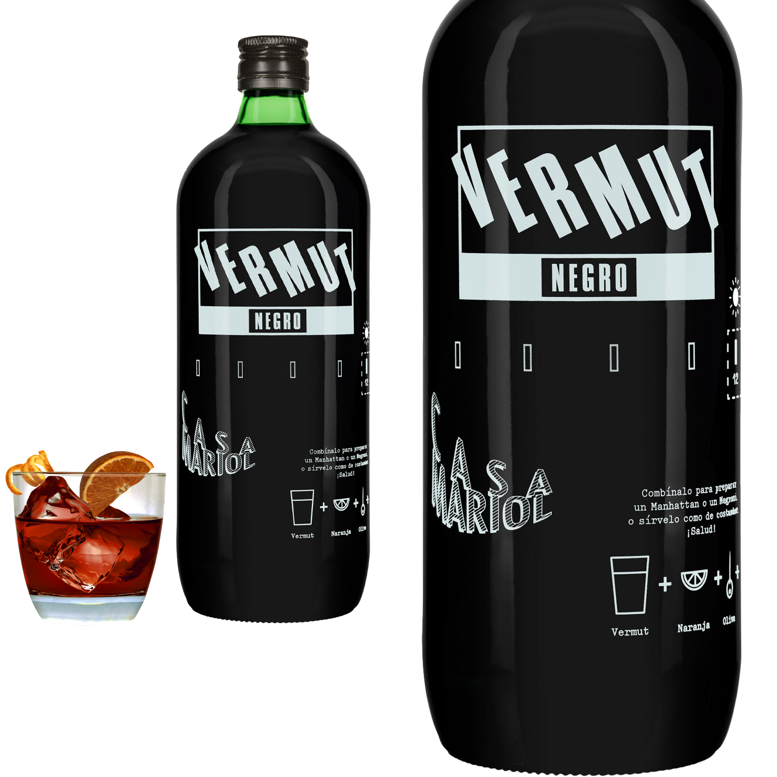 Casa Mariol Vermut Negro 1,0l