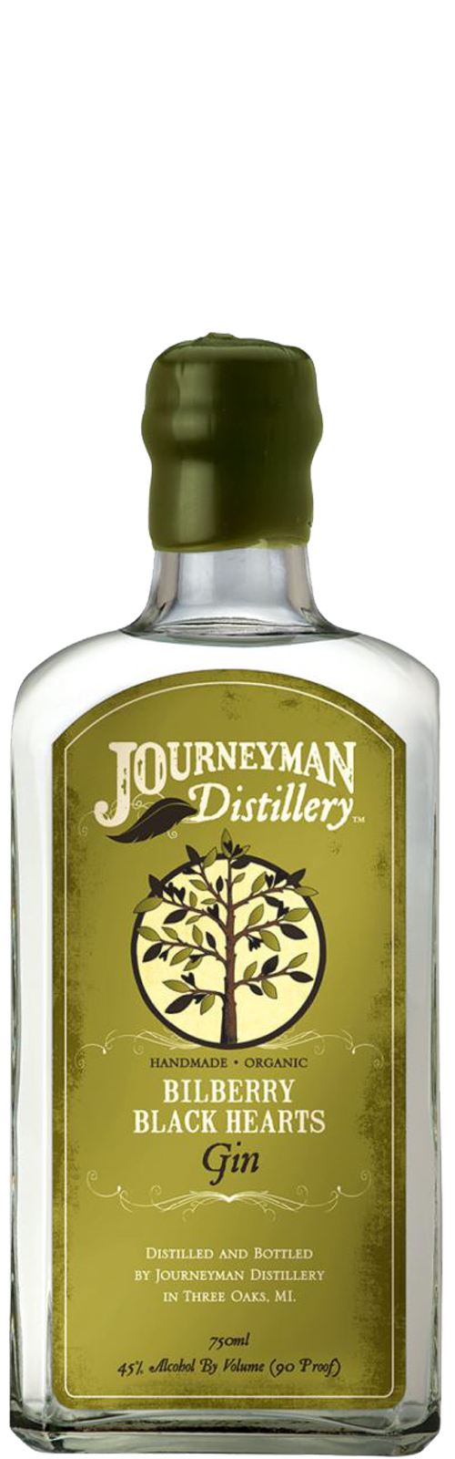 Journeyman Bilberry Black Hearts Gin 0,5 l