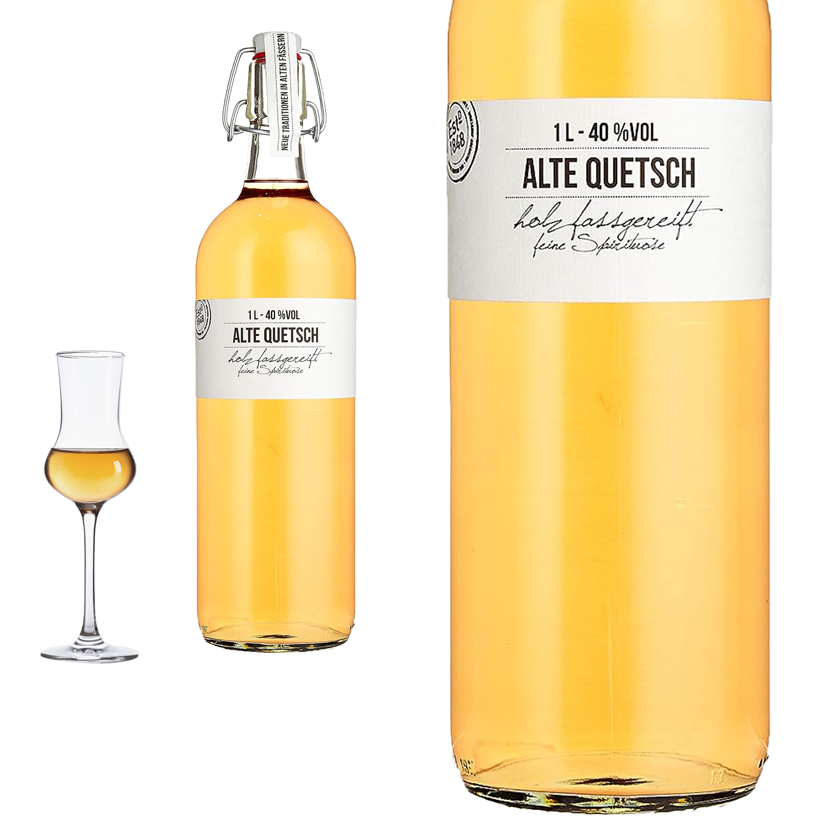 Birkenhof Alte Quetsch (Pflaume) 40%  1,0 l